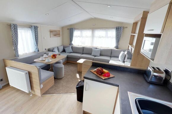 Gold Plus 3 Caravan with Decking (Pet) - Broadland Sands, Corton, Lowestoft