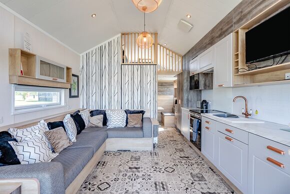 Baird&rsquo;s Chalet (Pet) - Coldstream Holiday Park, Coldstream