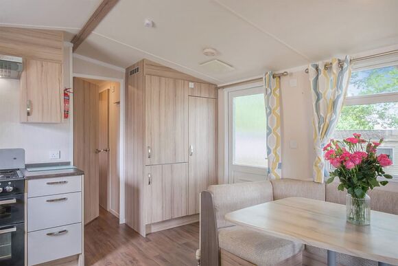 Silver Caravan with parking - Challaborough Bay, Nr Bigbury-on-Sea