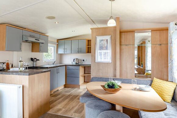 Silver 3 Bedroom Caravan, Sleeps 8 P, Silver 3 Bedroom Caravan, Sleeps 8 - Challaborough Bay, Nr Bigbury-on-Sea