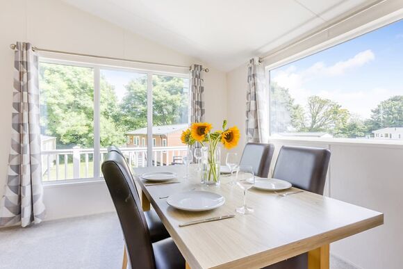 Prestige Lodge. Parking, ensuite, deck, sea view P - Challaborough Bay, Nr Bigbury-on-Sea