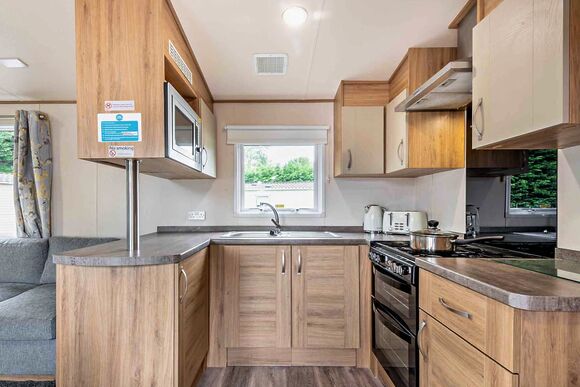 Gold 3 Caravan with decking - Cherry Tree, Burgh Castle, Great Yarmouth