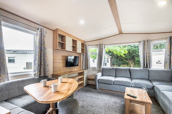 Gold 3 Caravan, Sleeps 8 parking, decking P - Cherry Tree, Burgh Castle, Great Yarmouth
