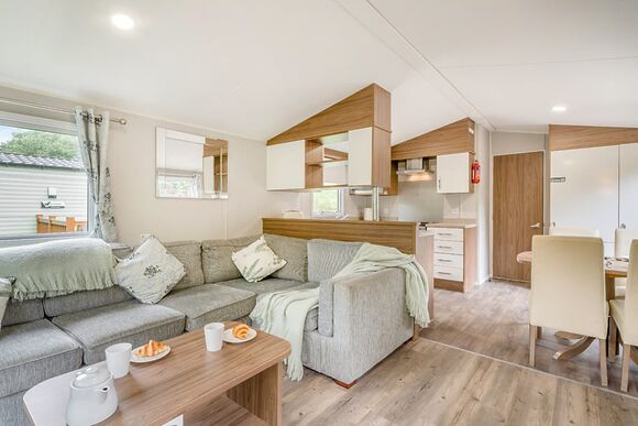 Gold Premium 3, Slps 8, decking P, Gold 3 Premium Caravan with decking - Cherry Tree, Burgh Castle, Great Yarmouth