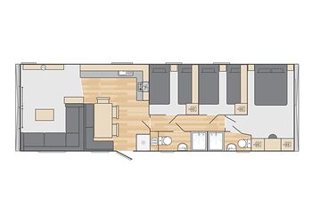 Oak 3 Holiday Home Hillside View Hot Tub (Pet) - Clawford Lakes Resort and Spa, Clawton, Nr Holsworthy