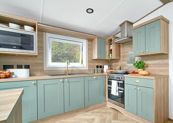 Diamond 3 Bed Caravan Hot Tub - Clarach Bay Holiday Village, Clarach Bay, Nr Aberystwyth