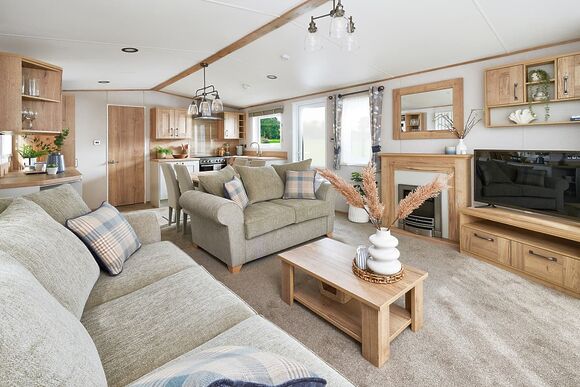 Diamond 2 Bed Caravan Pets Hot Tub Sleeps 4 - Clarach Bay Holiday Village, Clarach Bay, Nr Aberystwyth