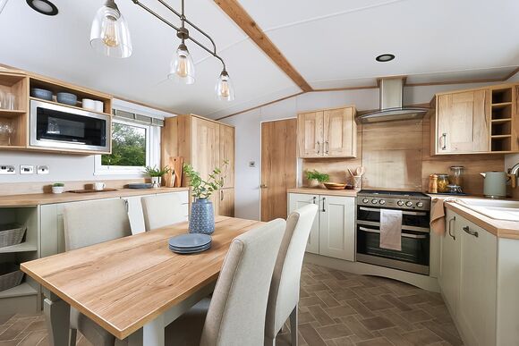 Diamond 2 Bed Caravan Pets Hot Tub Sleeps 4 - Clarach Bay Holiday Village, Clarach Bay, Nr Aberystwyth