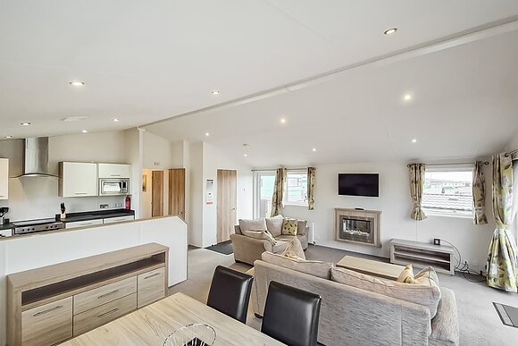 Emerald Lodge 2 Bed No Pets Sleeps 4 - Clarach Bay Holiday Village, Clarach Bay, Nr Aberystwyth