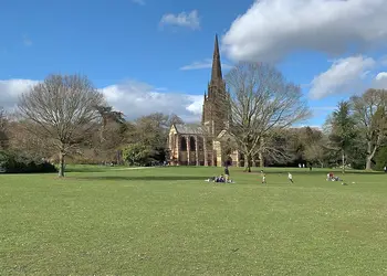 Attractive parkland