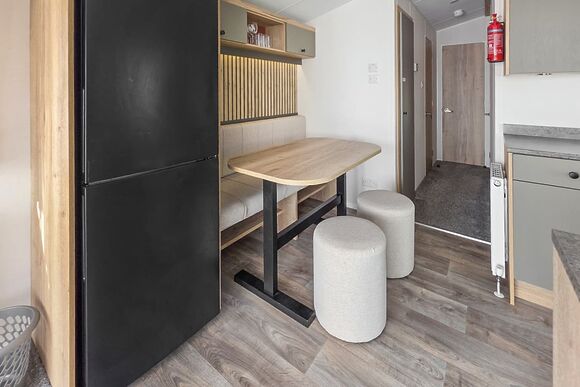 Brand New Luxury Silver Caravan - Coastfields Holiday Village, Ingoldmells, Skegness