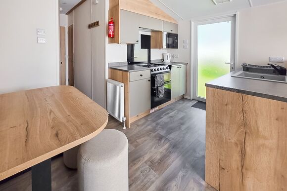 Brand New Luxury Silver Caravan - Coastfields Holiday Village, Ingoldmells, Skegness