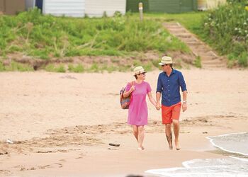 Coldingham Bay beach<br />