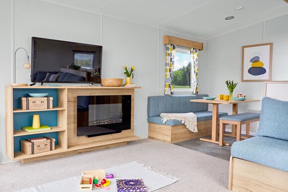 Standard Daisy Caravan Decking (Sleeps 4, Pet) - Coldingham Bay Holiday Park, Coldingham, Berwickshire