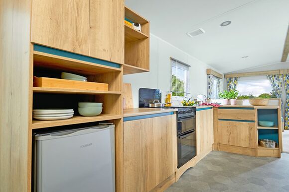 Standard Daisy Caravan Decking (Sleeps 4, Pet) - Coldingham Bay Holiday Park, Coldingham, Berwickshire