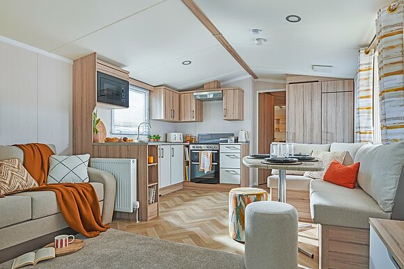 New Standard Daisy Caravan (Sleeps 6,Pet) - Coldingham Bay Holiday Park, Coldingham, Berwickshire
