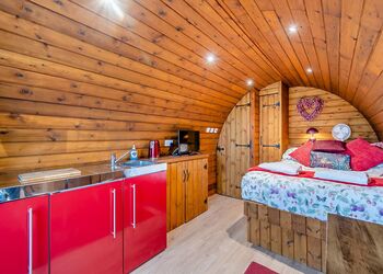 Chestnut Pod - Coole Acres Fishery & Leisure Park, Newhall, Nr. Nantwich