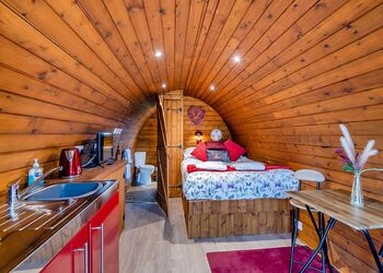 Chestnut Pod - Coole Acres Fishery & Leisure Park, Newhall, Nr. Nantwich