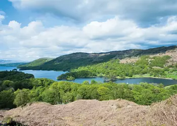 Coniston Water, just 400 yards away