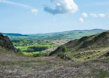 Coniston Water, just 400 yards away