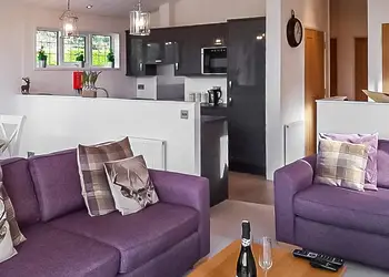 Oak open plan internal