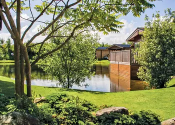 Typical lodge setting