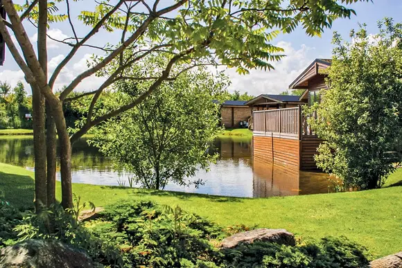 Typical lodge setting