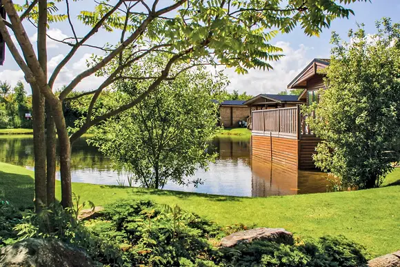 Typical lodge setting