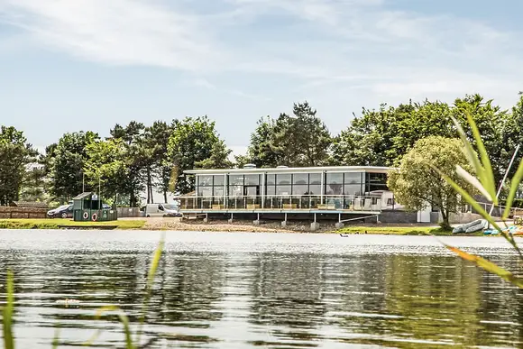 The park setting<br />