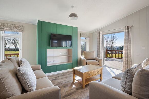 Deluxe Lodge 3, Deluxe 3 Bedroom Lodge, Deluxe 3 Bed Pet - Doublebois, Liskeard