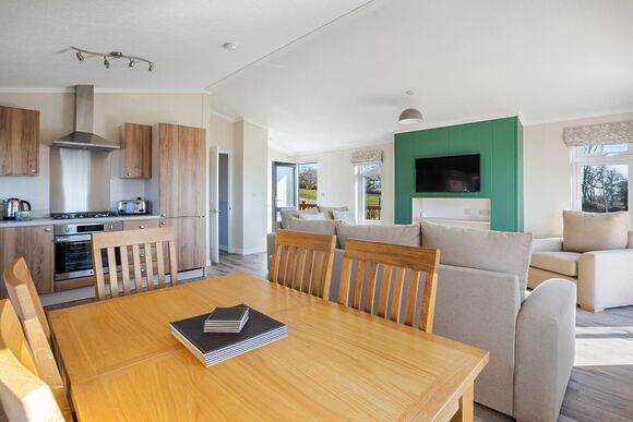 Deluxe Lodge 3, Deluxe 3 Bedroom Lodge, Deluxe 3 Bed Pet - Doublebois, Liskeard