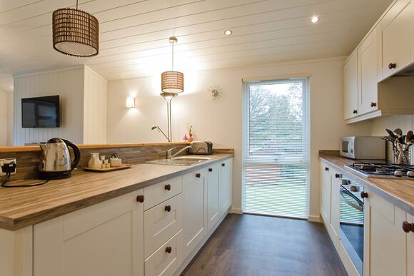 Comfort Plus Lodge 4 - Edgeley Holiday Park, Albury, Guildford