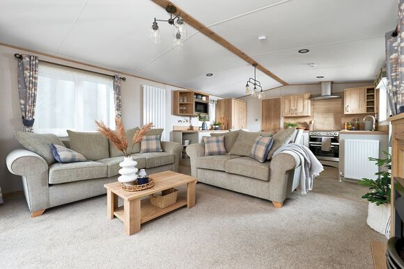Premium Bluebell Caravan Decking (Sleeps 6, Pet) - Erigmore Holiday Park, Birnam by Dunkeld