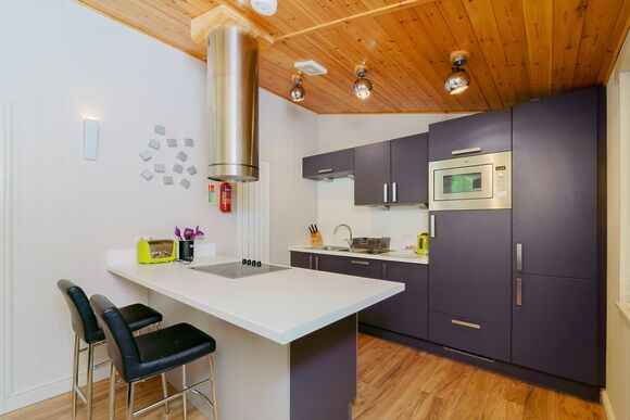 Boutique Spa Lodge 1 (Pets Welcome) - Erigmore Holiday Park, Birnam by Dunkeld