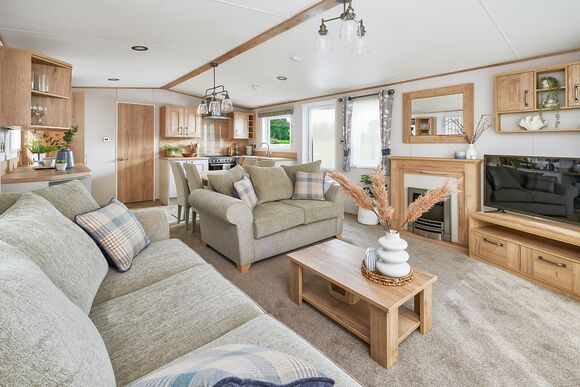 Premium Bluebell Caravan with Decking (Sleeps 6) - Erigmore Holiday Park, Birnam by Dunkeld