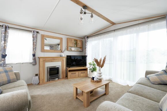 Premium Bluebell Caravan with Decking (Sleeps 6) - Erigmore Holiday Park, Birnam by Dunkeld