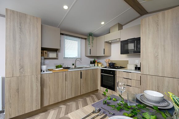 Premium Bluebell Caravan with Decking (Sleeps 4) - Erigmore Holiday Park, Birnam by Dunkeld