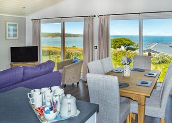 Superior Lodge 3 Pet - Fishguard Bay Resort, Fishguard,