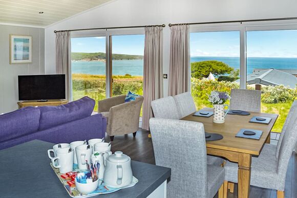 Superior Lodge 3 Pet - Fishguard Bay Resort, Fishguard,