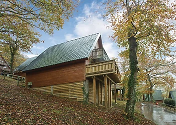 Typical Deluxe Woodland Lodge Four 