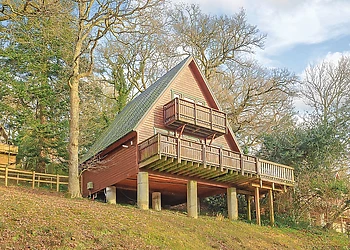 Typical Deluxe Woodland Lodge Six 