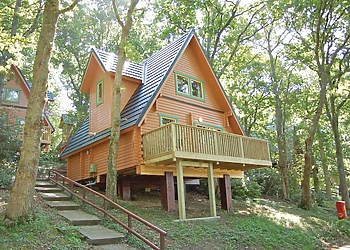 Typical Deluxe Woodland Lodge Two