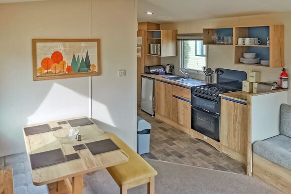 Gold Plus 3 dogs allowed sleeps 6 - Fishguard Holiday Park, Fishguard, Pembrokeshire