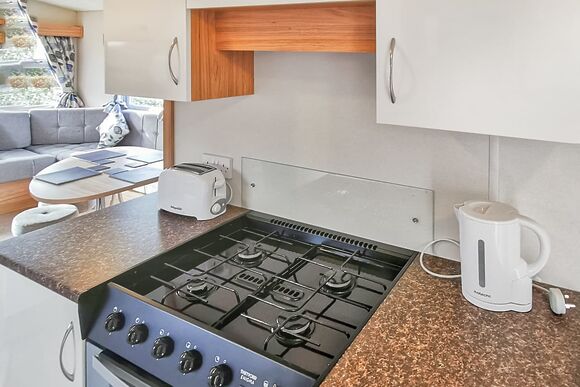 Gold Plus 3 dogs allowed sleeps 6 - Fishguard Holiday Park, Fishguard, Pembrokeshire