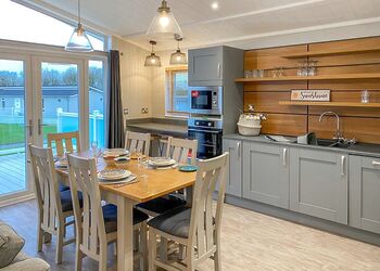 Snowdrop Lodge - Florence Springs Lakeside Lodges, St Florence, Tenby