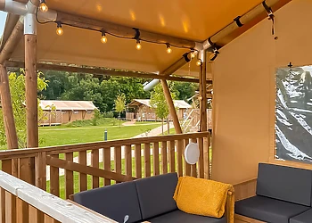The Woody Safari Tent HT - Green Hill Farm Holiday Village, Landford,  Nr Salisbury