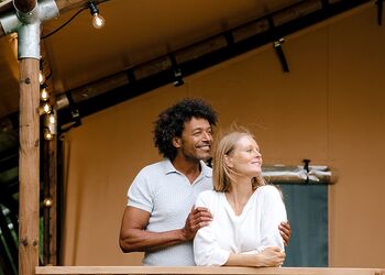 The Woody Safari Tent (Pet) - Green Hill Farm Holiday Village, Landford,  Nr Salisbury