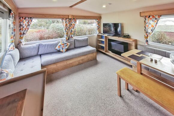 Gold Plus 3 Caravan Sea View - Gilfach Holiday Apartments, Gilfach-Yr-Halen
