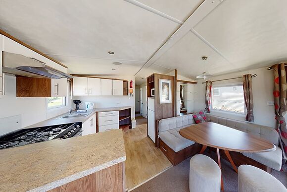 Gold Plus 3 Caravan Sea View - Gilfach Holiday Apartments, Gilfach-Yr-Halen
