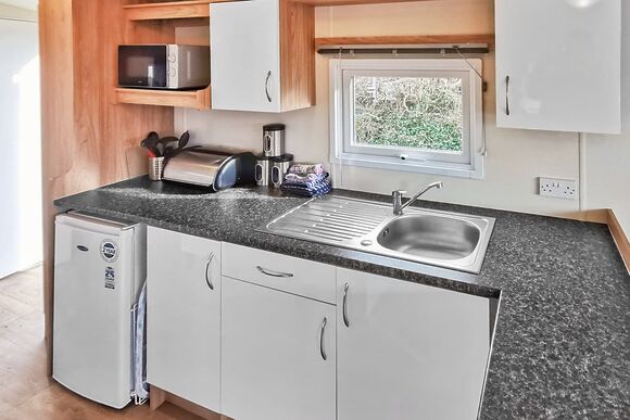 Gold Plus 3 Caravan Sea View - Gilfach Holiday Apartments, Gilfach-Yr-Halen